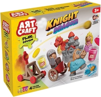 ART CRAFT комплект за моделиране рицар и дракон