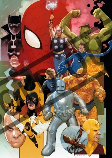 Пъзел 1000 части MARVEL 80
