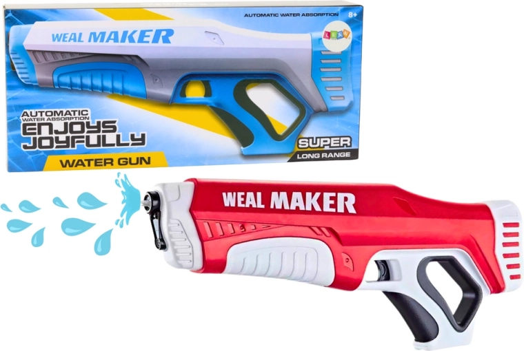 Automatic water gun red 350 ml