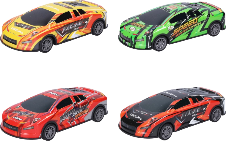 Metal drift car with flywheel, 17 cm - 1 piece