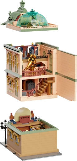 A three-level interior you can open up