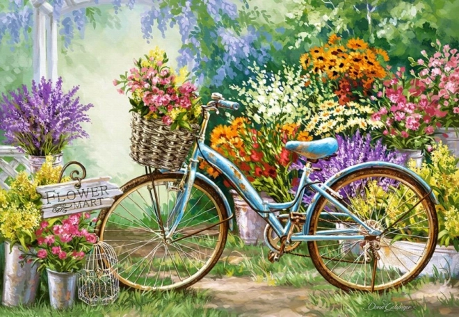 1000-Piece Puzzle – Flower Market