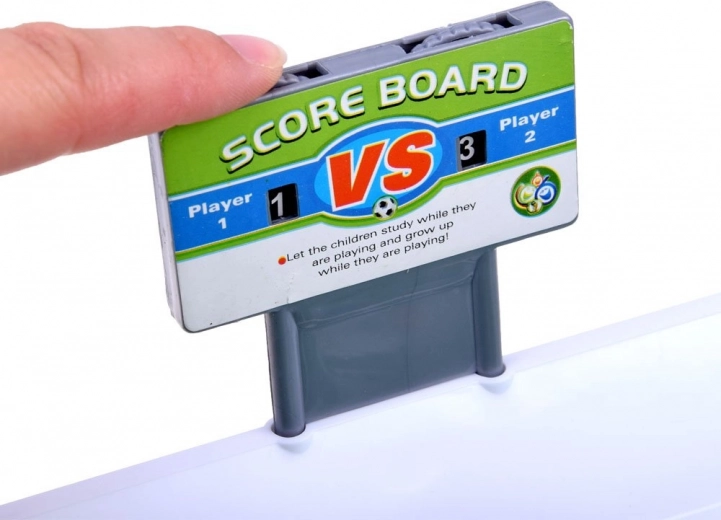 Movable goalkeeper and scoreboard