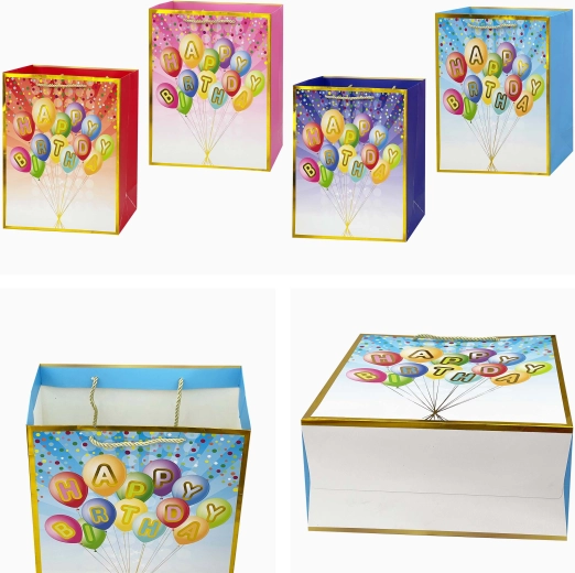Paper gift bag Happy Birthday 40 × 30 × 12 cm
