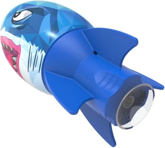 Забавен дизайн на акула, който мотивира към движение