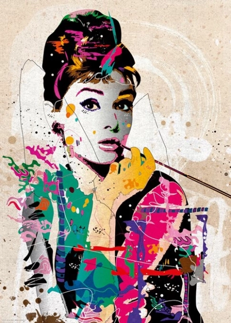 HEYE Audrey Puzzle - 1000 Pieces from the People Collection