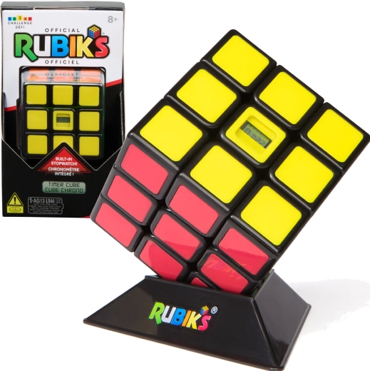 Rubik's 3×3 Cube with Integrated Timer