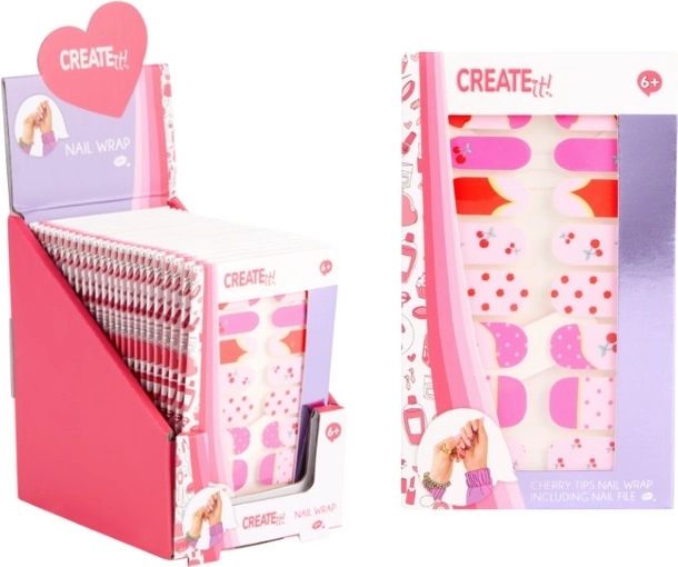 Create It! изкуствени залепващи се нокти за деца
