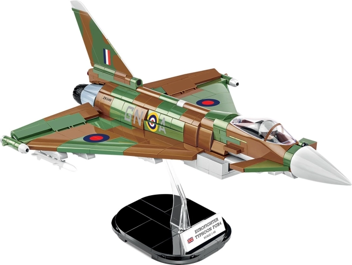 Authentic RAF camouflage and display stand