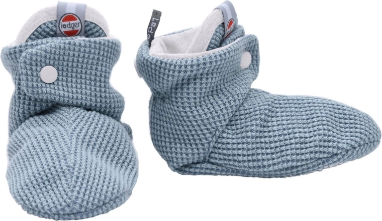 Lodger cotton booties ciumbelle ocean (3–6 months) - 1 piece