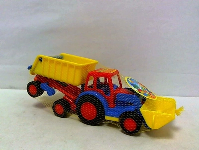 Basics kids' tractor with front loader and trailer