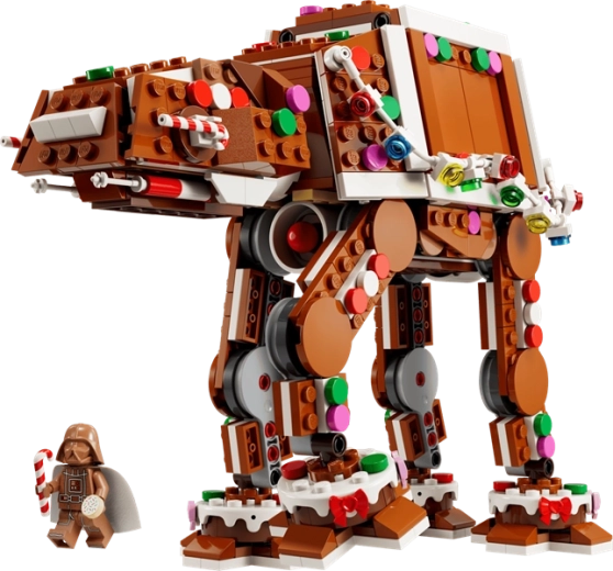 Джинджифилов AT-AT с празнични детайли