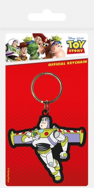 Rubber Keychain Toy Story - Buzz
