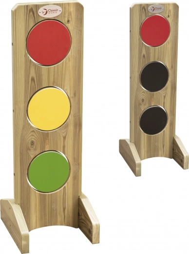 Wooden Traffic Light XXL by Classic World EDU