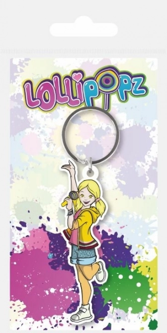 Lollipopz ключодържател жълт