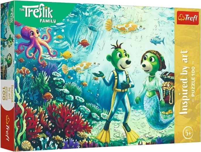 Trefl Puzzle 100 Inspired by Art Magic of the Depths
