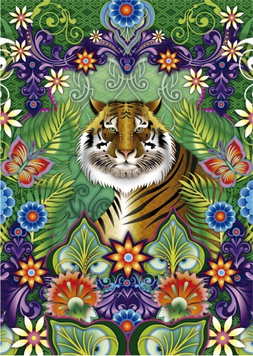 Puzzle Bengal Tiger 500 pieces EDUCA