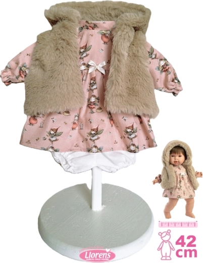Llorens 3-piece outfit for 42 cm doll