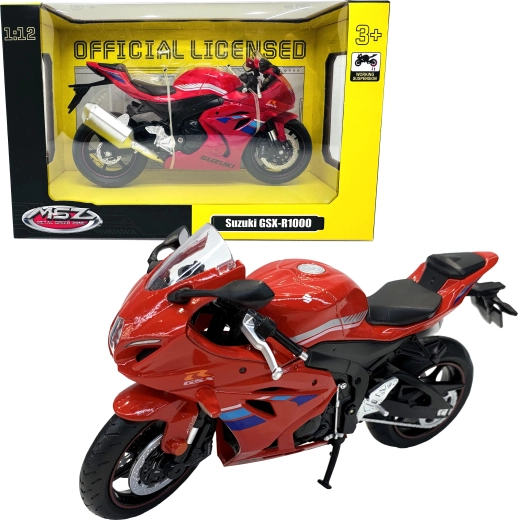 Метален модел на мотоциклет Maisto Suzuki GSX-R1000 2006 в мащаб 1:12