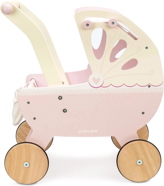 Дървена количка за кукли Sweet Dreams LE TOY VAN
