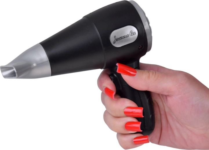 Hair dryer with a sound effect