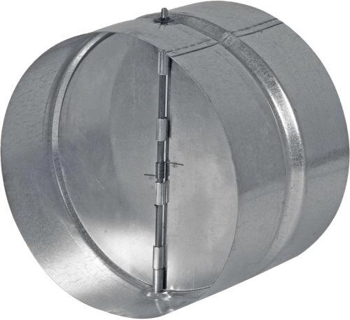 ZKK 100 mm metal backdraft damper