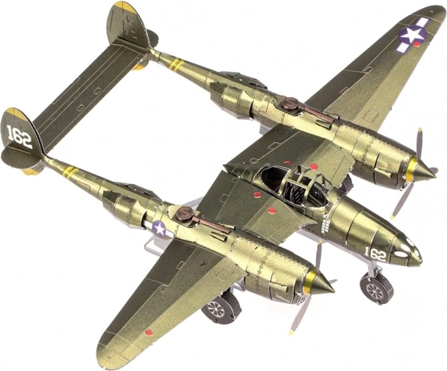 3D метален модел METAL EARTH ICONX Lockheed Martin P-38 Lightning