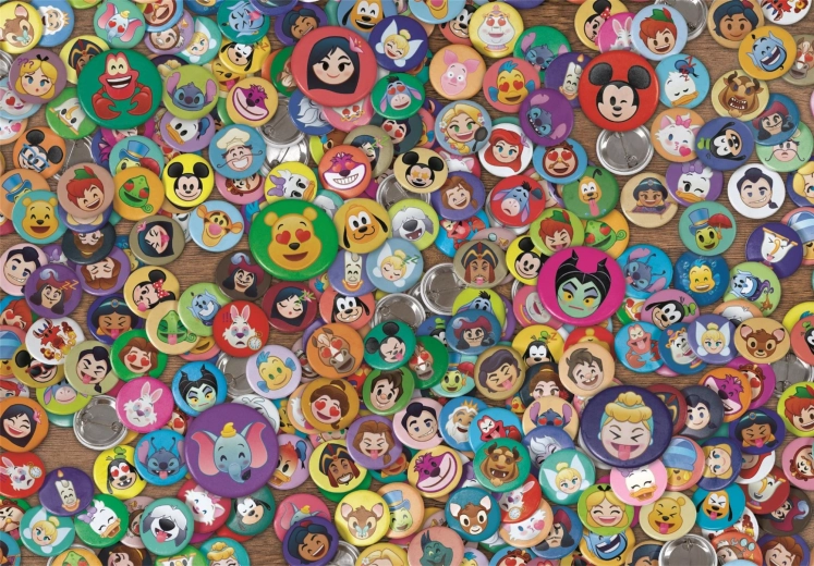 Пъзел 1000 части Disney Emoji (компактен)