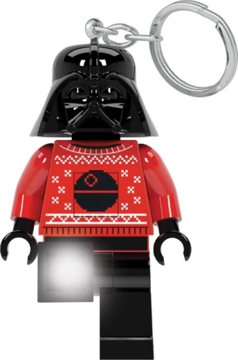 LEGO Star Wars light-up keychain Darth Vader in sweater