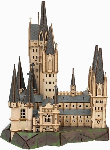 Емблематичната Голяма зала на Hogwarts в богати детайли