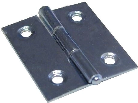 Hinged hinge 25 × 25 mm, galvanized (20 pcs)