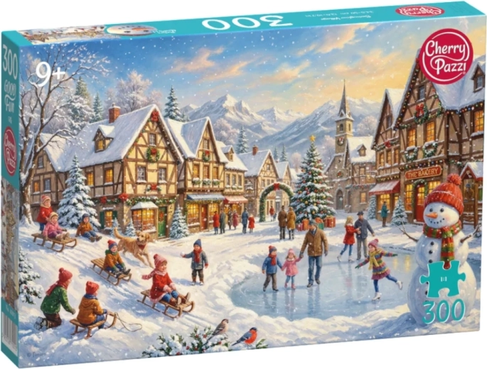 Cherry Pazzi пъзел Заснежено селце, 300 части