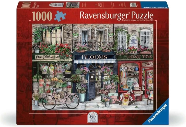 Пъзел Ravensburger Busy High Street 1000 части