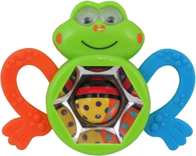 BABY MIX Frog Baby Rattle