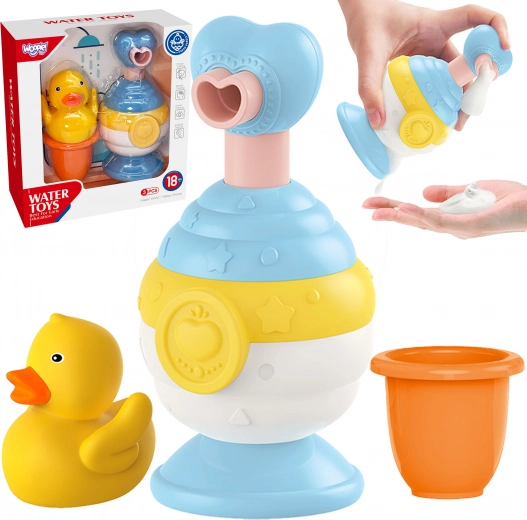 Woopie детски играчки за къпане с патенце и дозатор за сапун
