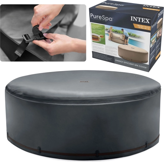 Intex PureSpa Insulated Cover for a Round Inflatable Hot Tub