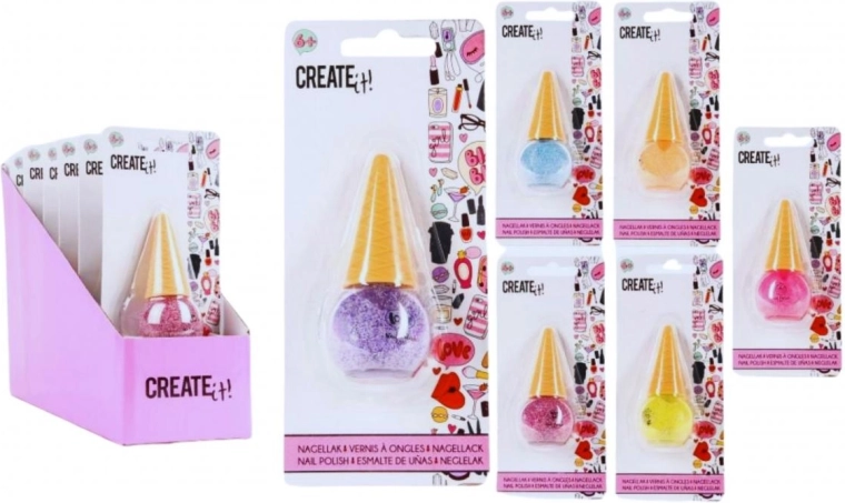 Лак за нокти Create it във форма на сладолед - 1 брой