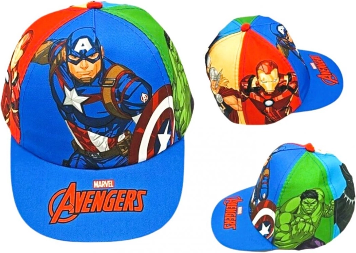 Шапка с козирка Avengers