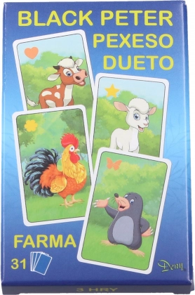 Картова игра Черен Петър – Ферма