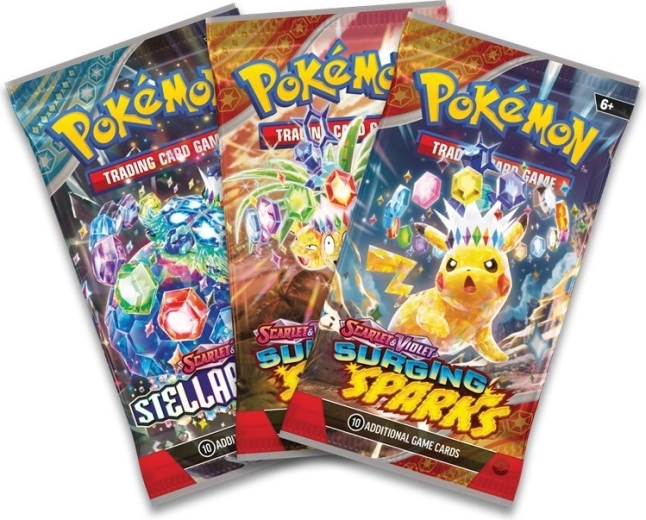 Three booster packs to expand your collection