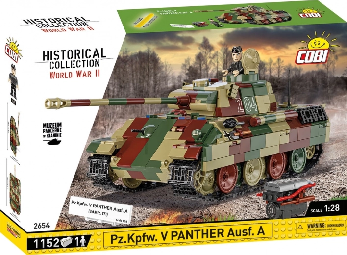 Конструктор танк Panther Ausf. A 1:28 от COBI – 1152 части