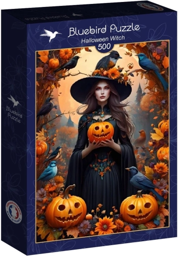 Пъзел Bluebird Хелоуинска вещица – 500 части