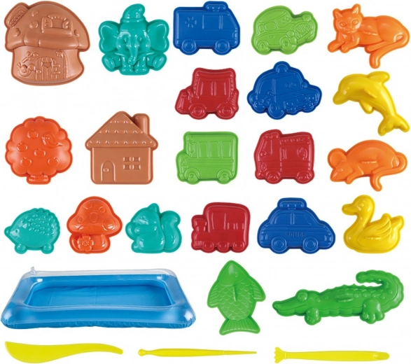 Богат комплект от формички и инструменти