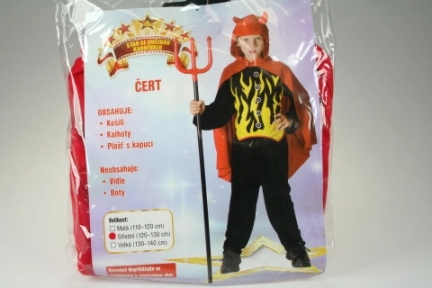 MaDe children's carnival costume Devil size M (120–130 cm)