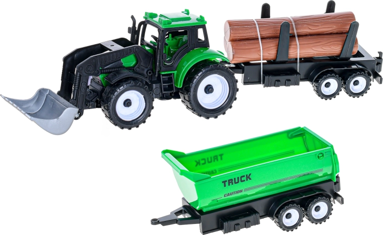 Movable front loader