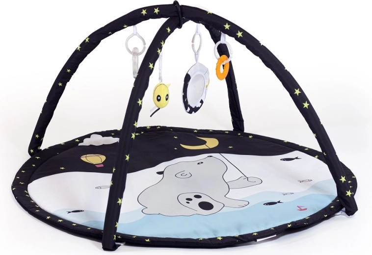 3-in-1 teepee play mat