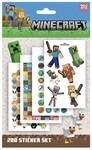 Minecraft комплект стикери 200 бр.
