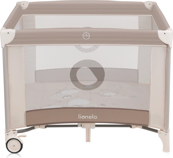 Детска кошара-ограждение Lionelo Bonnie Beige Sand