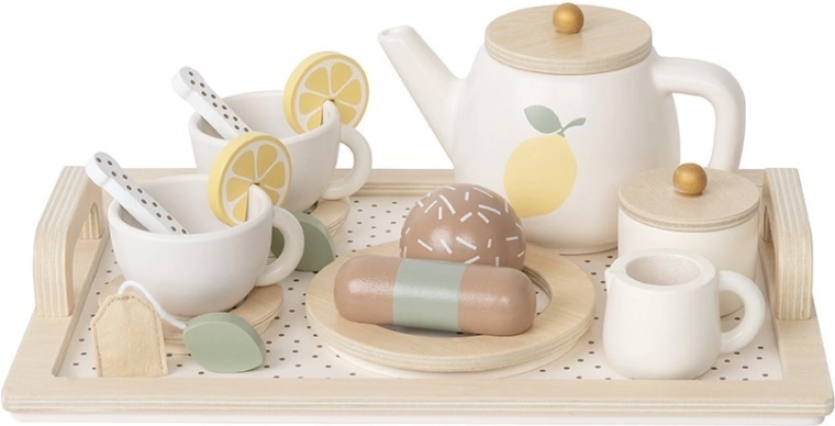 Wooden lemon tea set Jabadabado