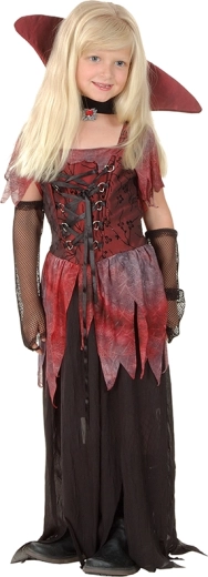 Girls' Vampire Costume 130–140 cm